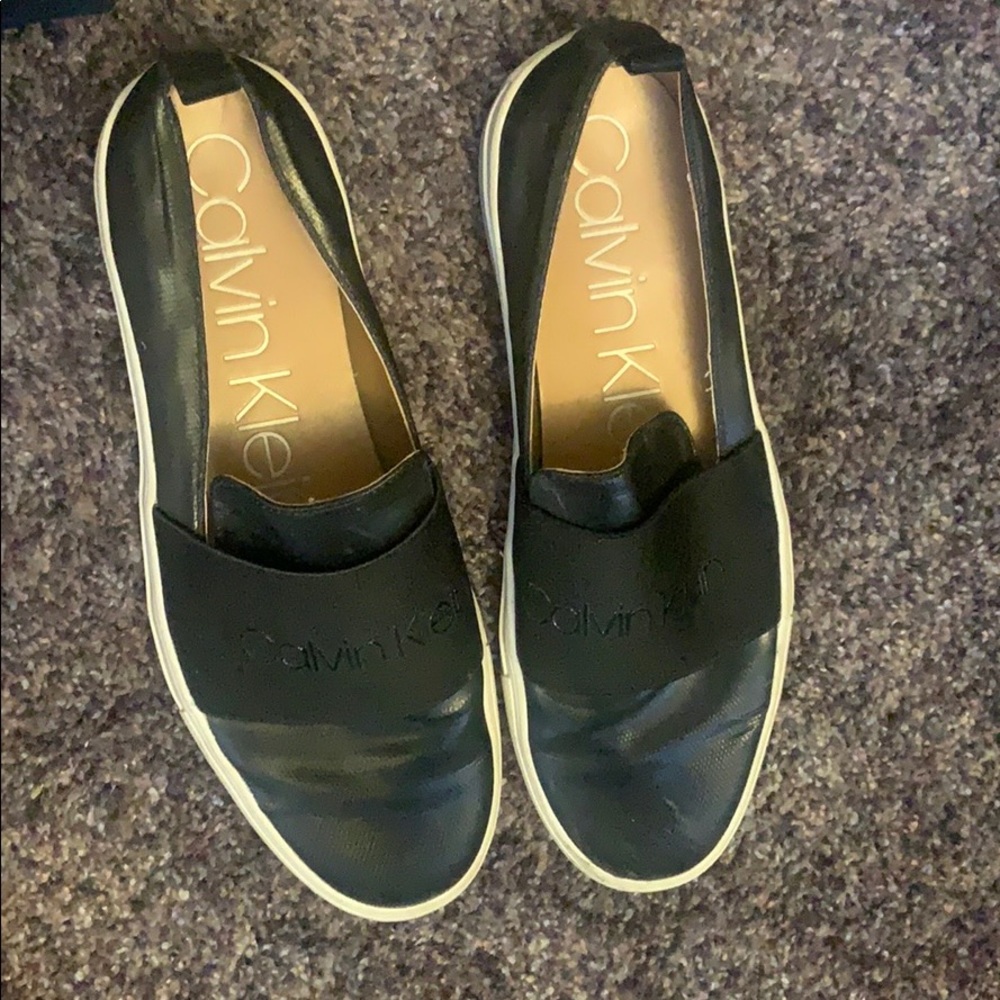 Calvin Klein slip on shoes